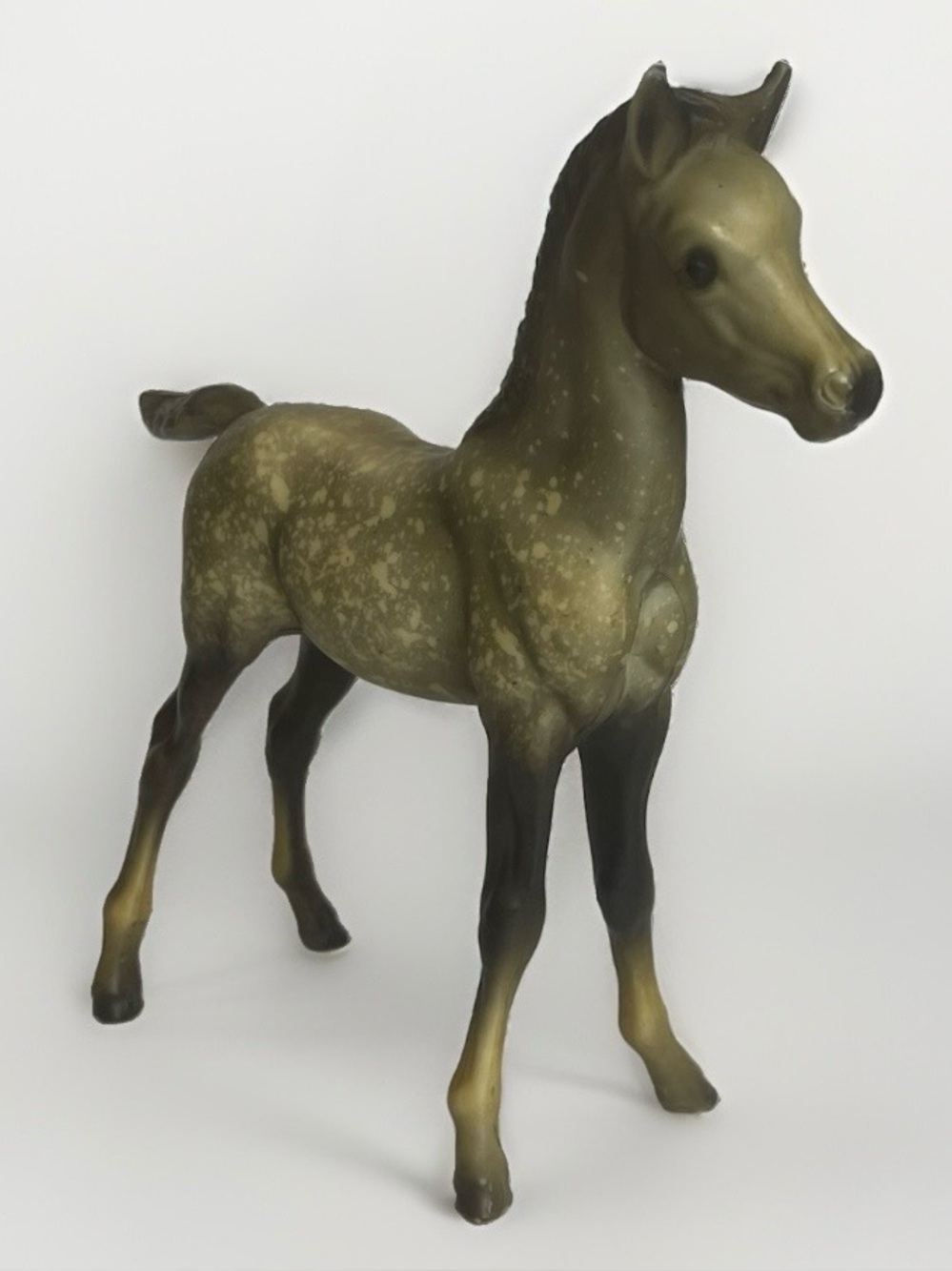 Vintage Breyer Model Horse Proud Arabian Foal
Dapple Gray Traditional Scale 6"